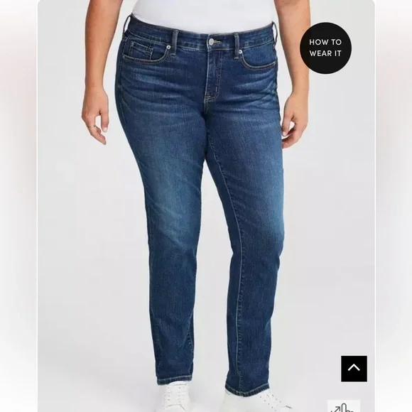 Torrid - Perfect Boyfriend Mid-Rise Jean - Size 18 - Picture 10 of 13